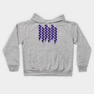 Grid Melt Kids Hoodie